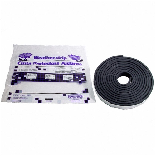 Adhesive Backed Weatherstripping. 3/4 In. wide X 3/16 In. thick X 10 Ft. long. Each. UNIVERSAL WEATH